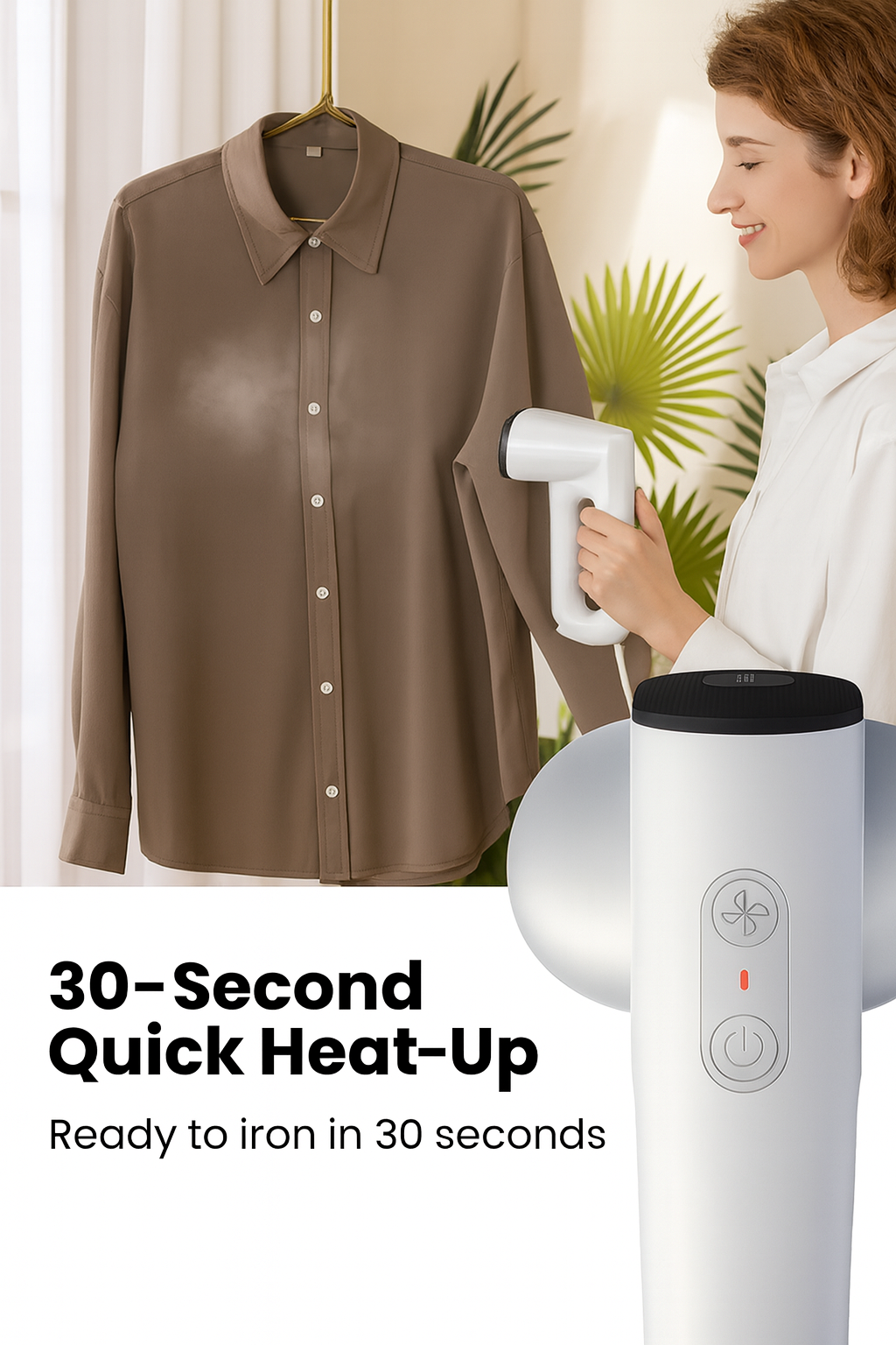 Self Suction Vacuum Steamer Iron